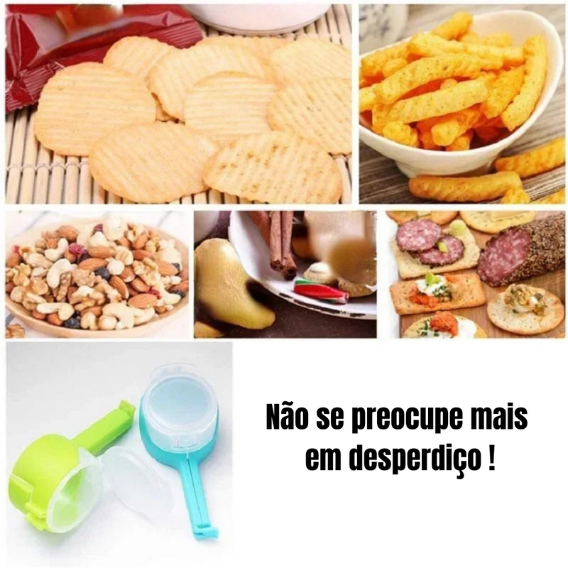 Clipes De Vedação Para Armazenamento De Alimentos Com Bicos