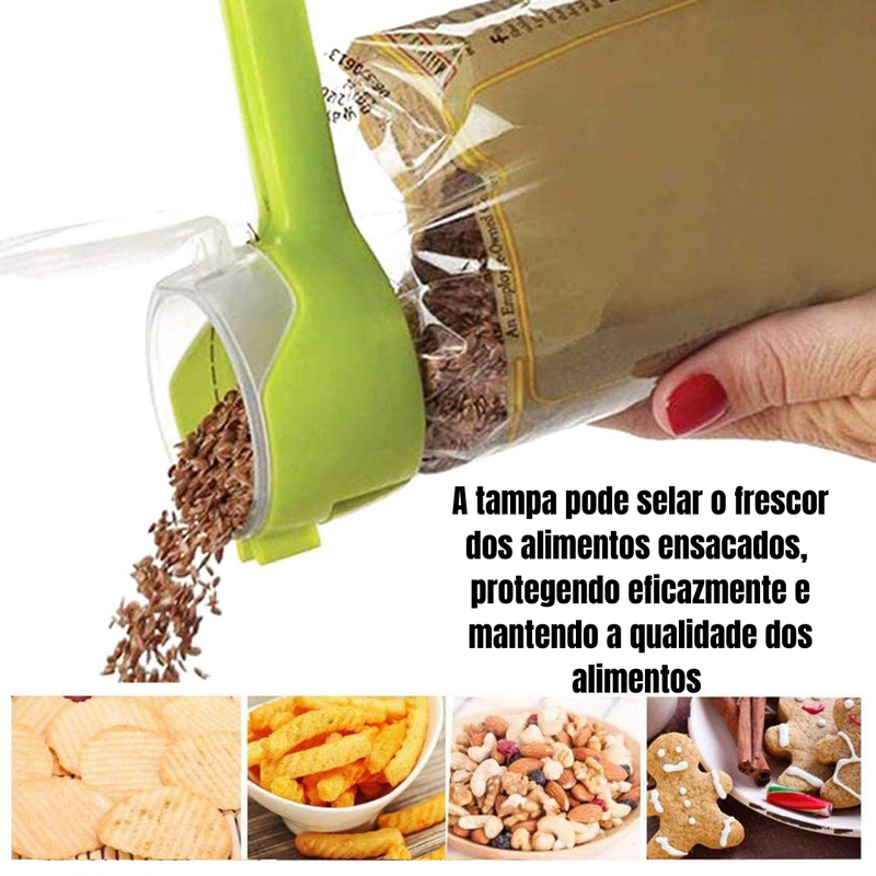 Clipes De Vedação Para Armazenamento De Alimentos Com Bicos