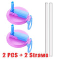 Portable Soda Can Lid Silicone Straw Soda Can Lid Reusable Suitable For Canned Beverages Beer Juice 1/2pcs