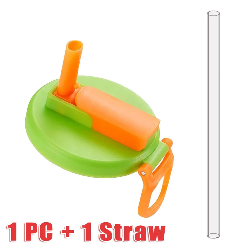 Portable Soda Can Lid Silicone Straw Soda Can Lid Reusable Suitable For Canned Beverages Beer Juice 1/2pcs