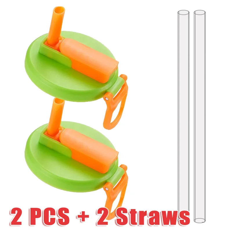 Portable Soda Can Lid Silicone Straw Soda Can Lid Reusable Suitable For Canned Beverages Beer Juice 1/2pcs